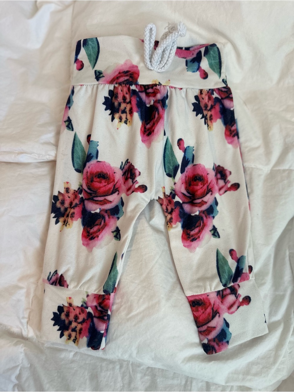 Bright Floral Baby/Toddler Jogger Pants 100% Cotton